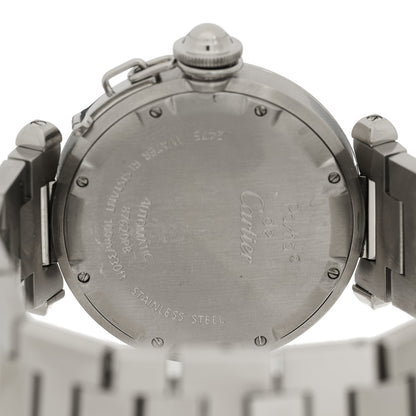 Cartier Stainless Steel 35mm Pasha C Big Date Automatic Watch Pink 4 of 4