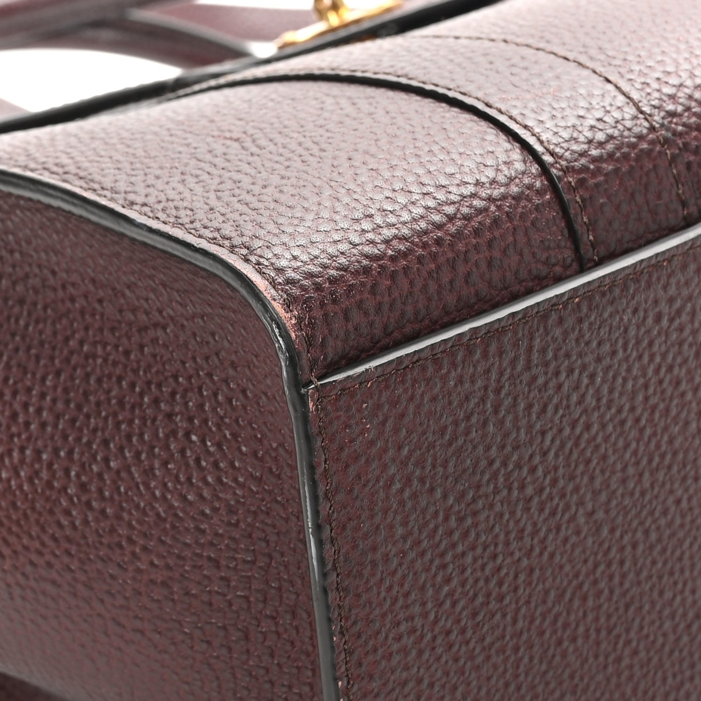 Small Classic Grain Small Zipped Bayswater Oxblood