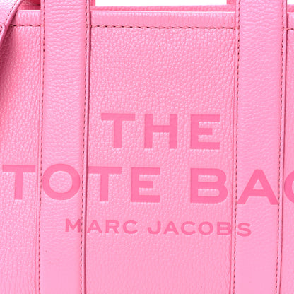 Marc Jacobs Grained Calfskin Small The Tote Bag Candy Pink 10 of 12