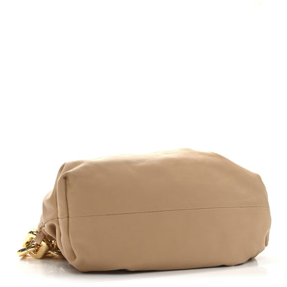 Bottega Veneta Calfskin Chain Pouch Almond 9 of 28