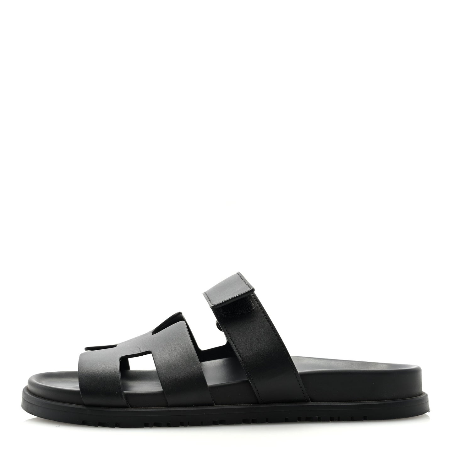Calfskin Womens Chypre Sandals 40 Black