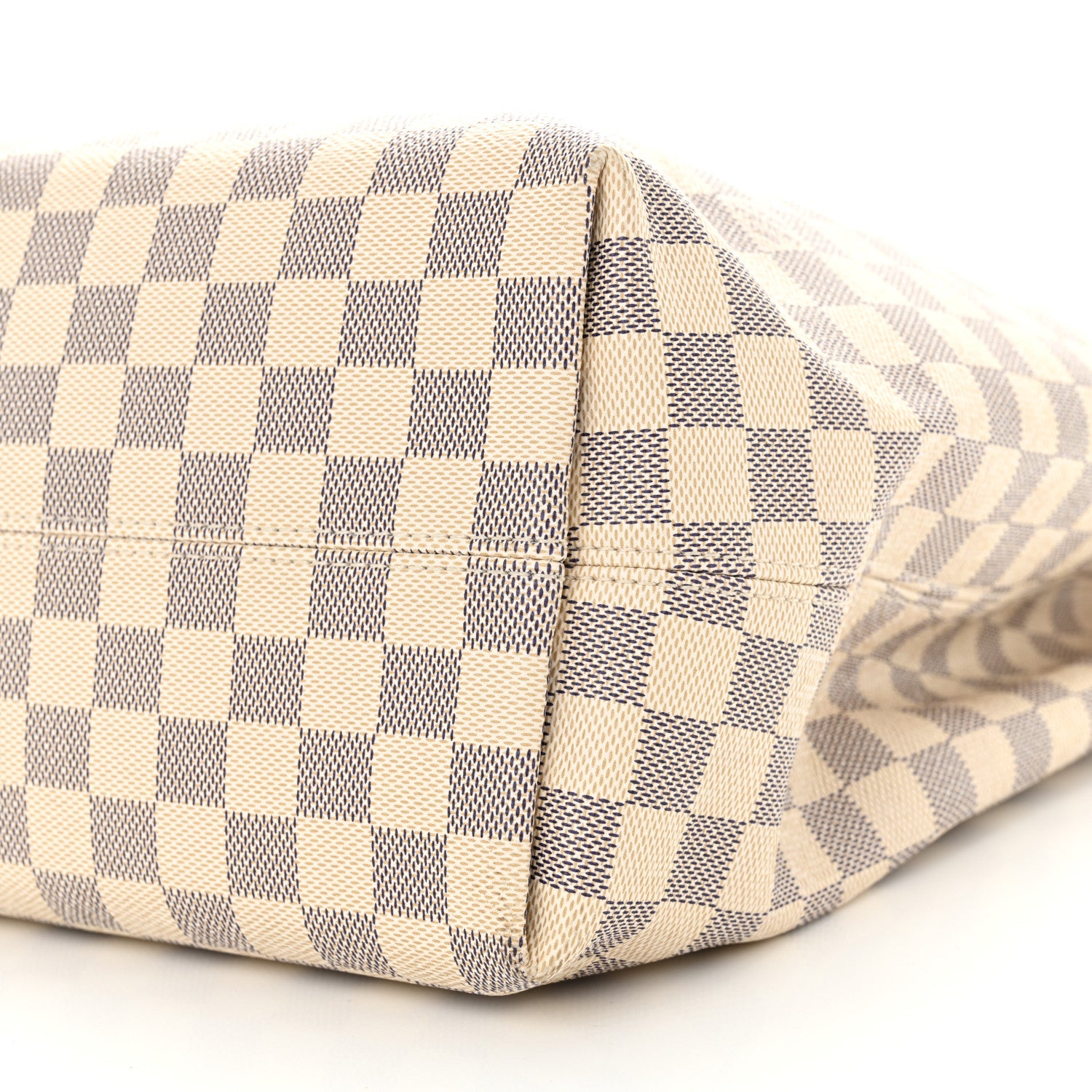 Louis Vuitton Damier Azur Graceful MM Rose Ballerine 9 of 10