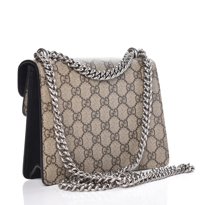 Gucci GG Supreme Monogram Mini Dionysus Shoulder Bag Black 3 of 12
