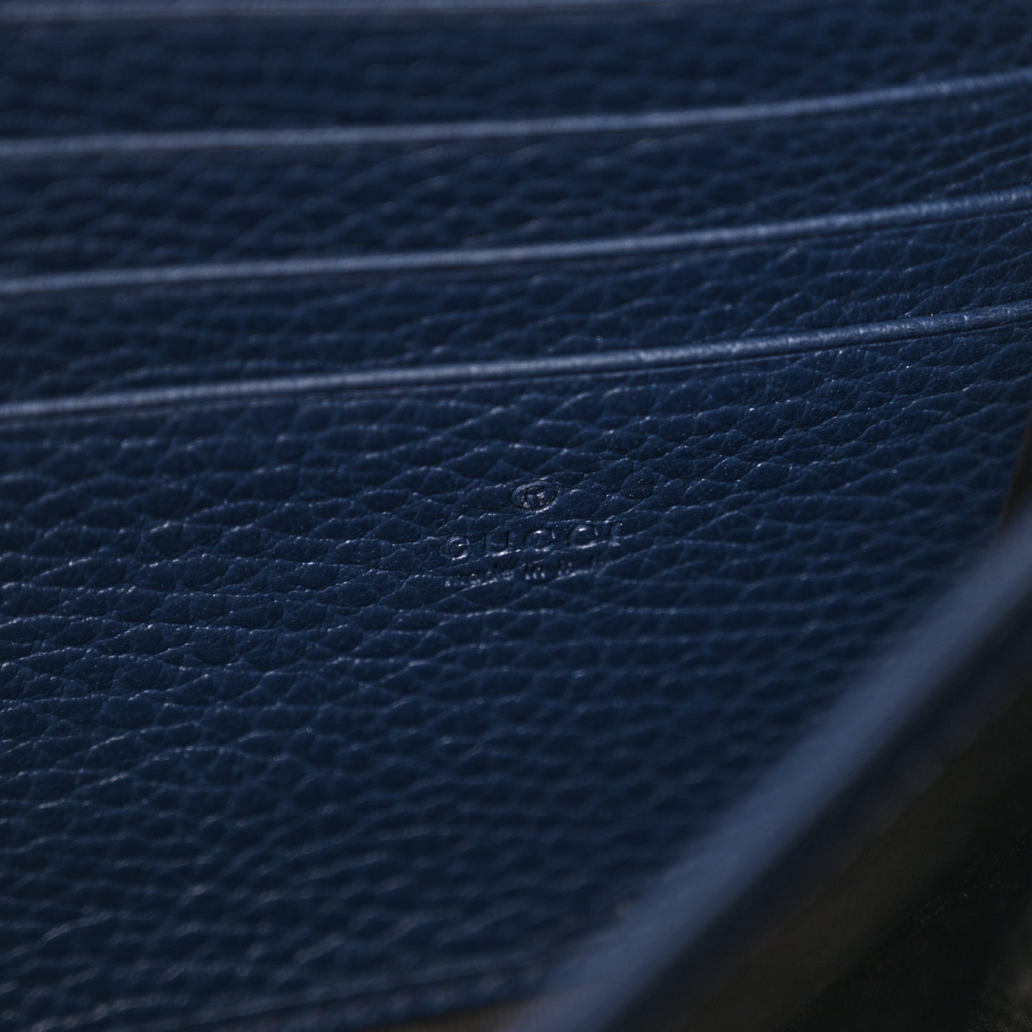 Dollar Calfskin Crystal Mini Dionysus Chain Wallet Blue Agata Black Diamond