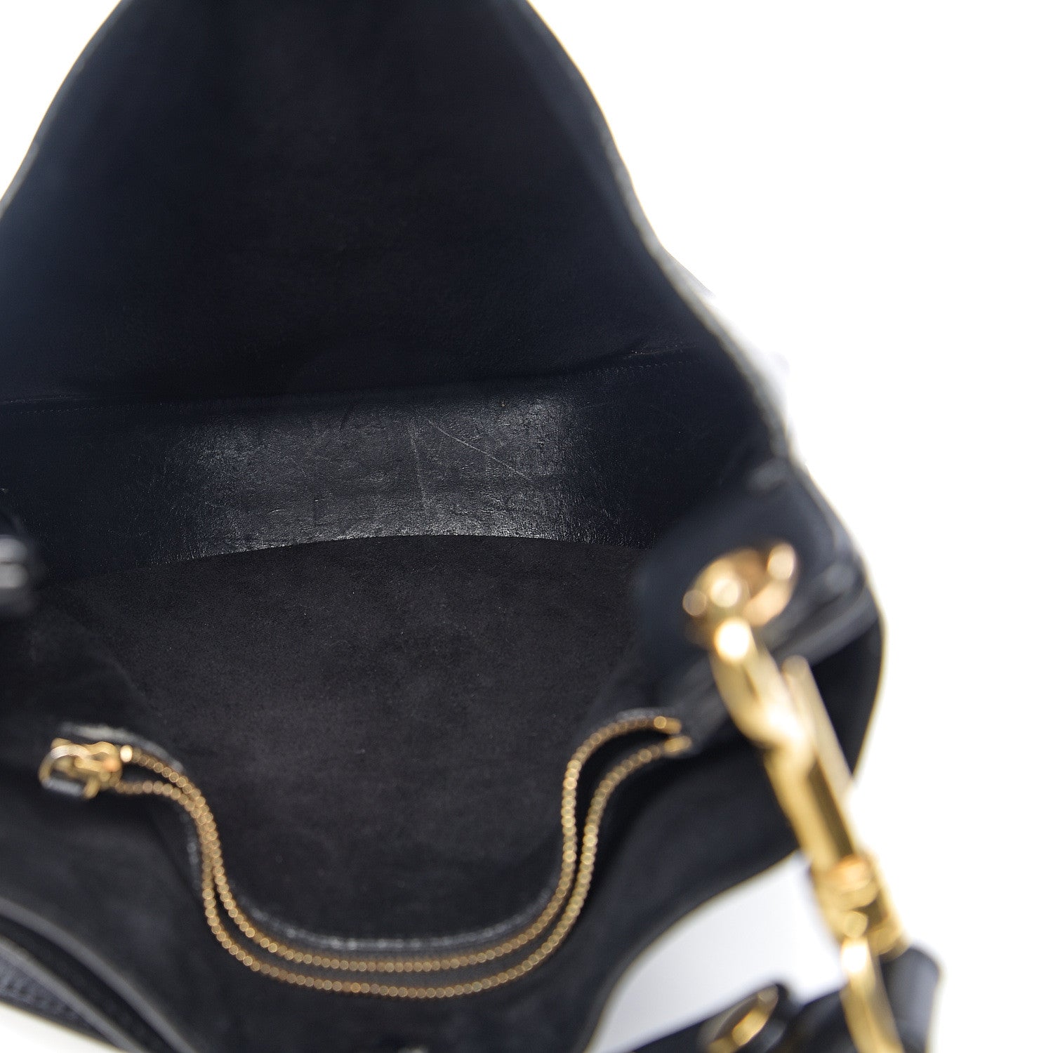 Celine Palmelato Calfskin Small Hobo Black 4 of 13