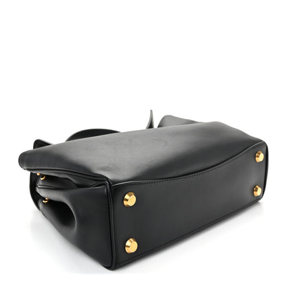 Balenciaga Natural Smooth Calfskin Small Rodeo Top Handle Handbag Black 4 of 9