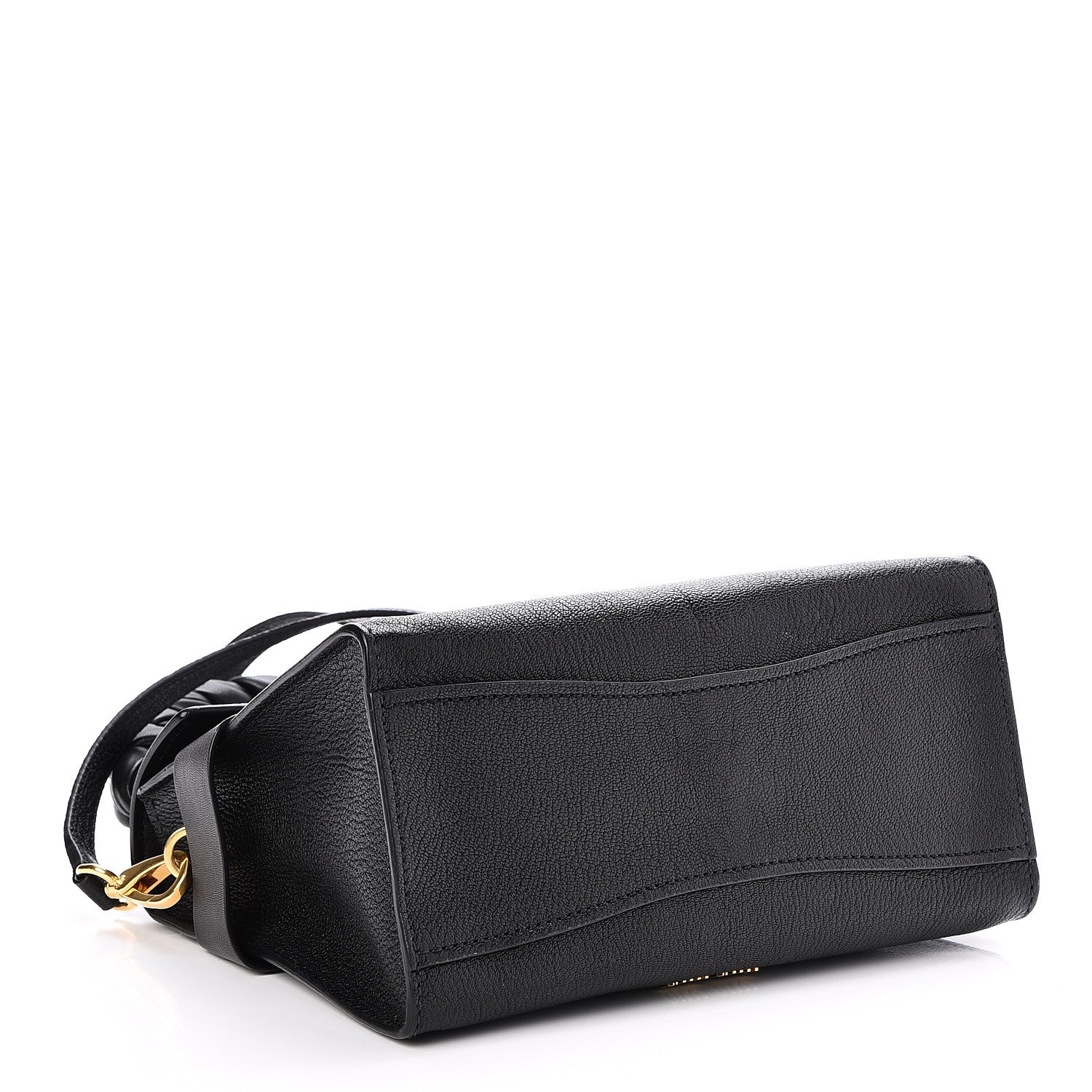 Miu Miu Goatskin Madras Click Top Handle Nero Black 5 of 8