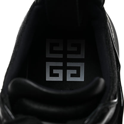 Givenchy Calfskin Neoprene Jaw Low Sneakers 37 Black 7 of 8