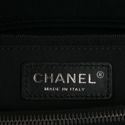 Chanel Caviar Quilted Large Casual Pocket Tote Black 6 of 7