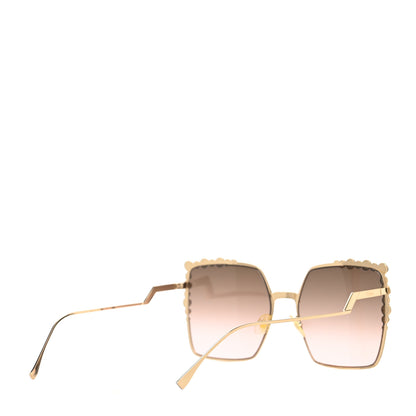 Fendi Square Dots Sunglasses FF 0259/S Black 4 of 8
