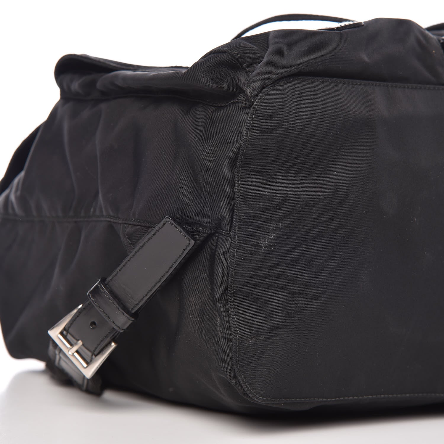 Prada Nylon Vela Medium Backpack Black 8 of 10