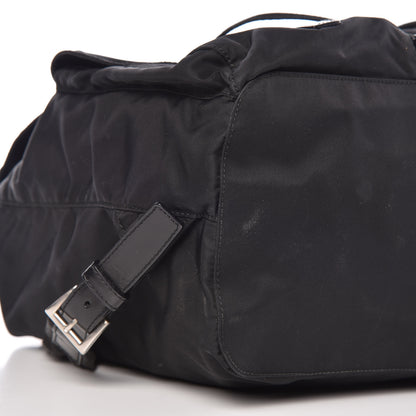 Prada Nylon Vela Medium Backpack Black 8 of 10