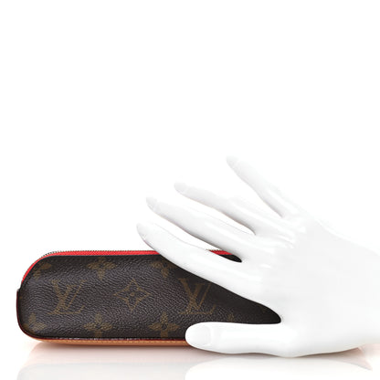 Louis Vuitton Monogram Elizabeth Pencil Pouch Red 2 of 8