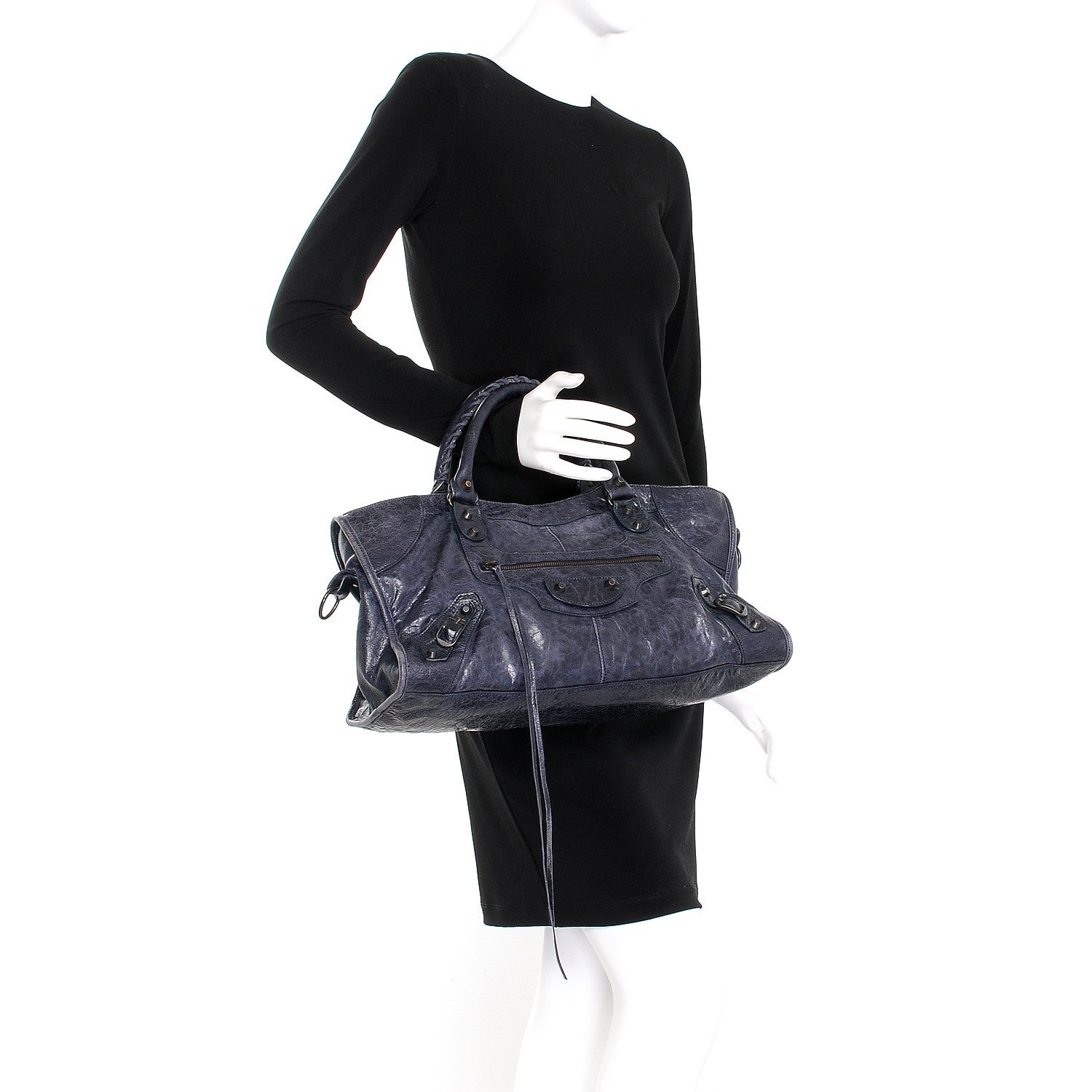 Balenciaga Agneau Classic Hardware Part Time Officier 2 of 12