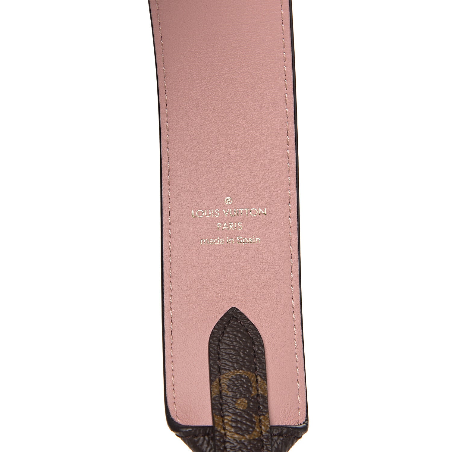Louis Vuitton Monogram Bandouliere Shoulder Strap Rose Poudre 3 of 4