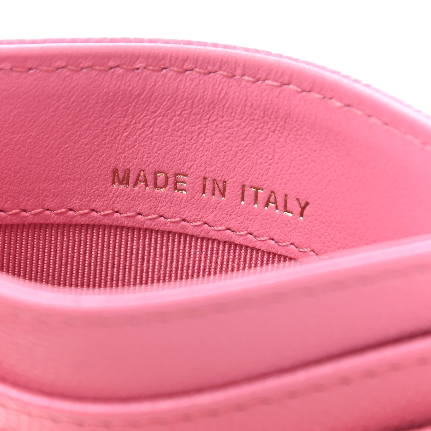 Chanel Caviar Quilted Card Holder Pink 6 of 9