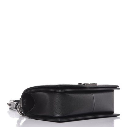 Chanel Caviar Quilted Medium Boy Flap Black 5 of 10