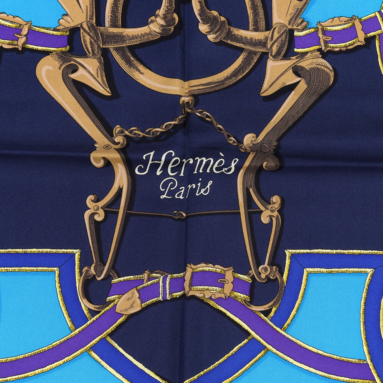 Hermes Silk L'Instruction Du Roy Scarf 90 2 of 6