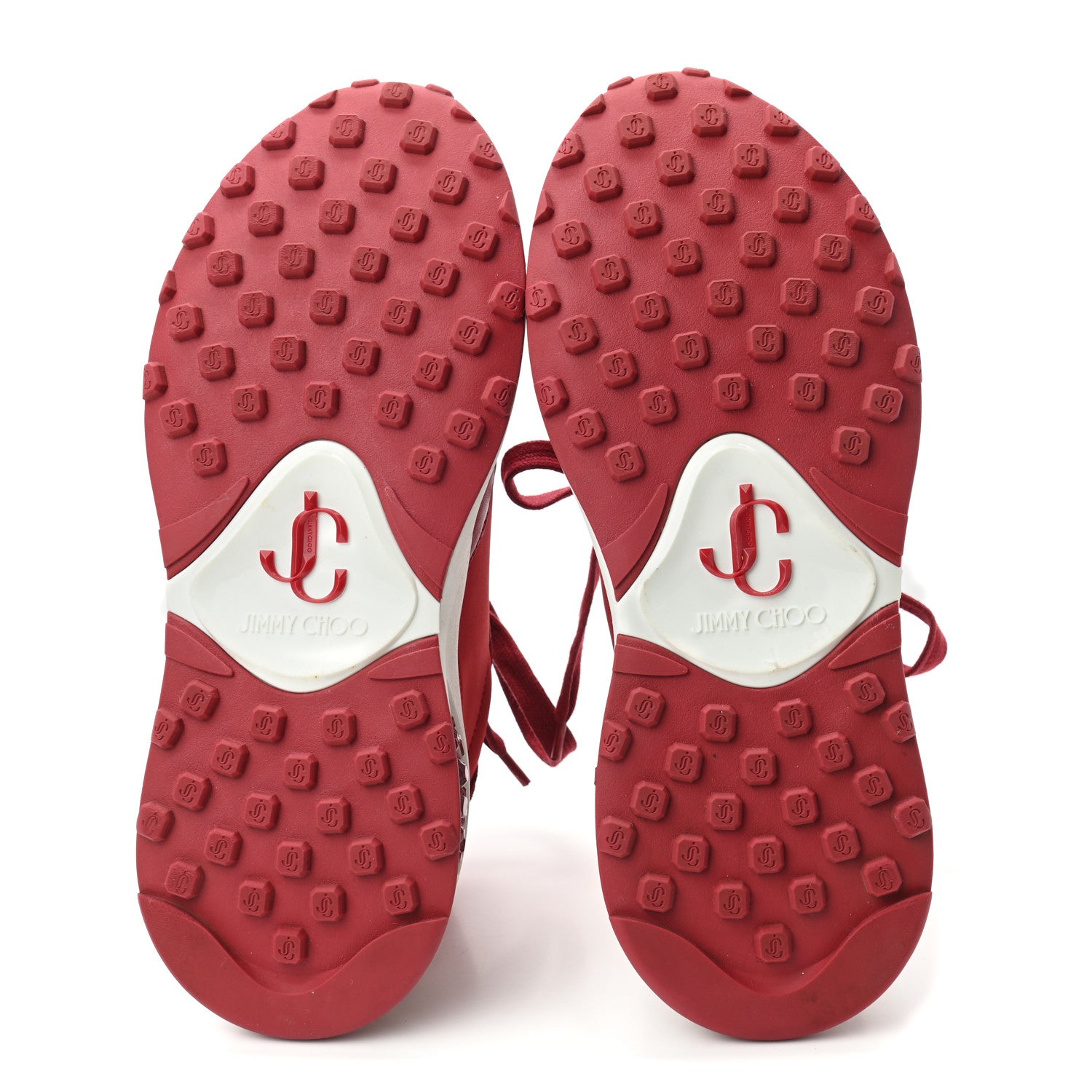 Jimmy Choo Memphis Sneakers 37.5 Red 5 of 10
