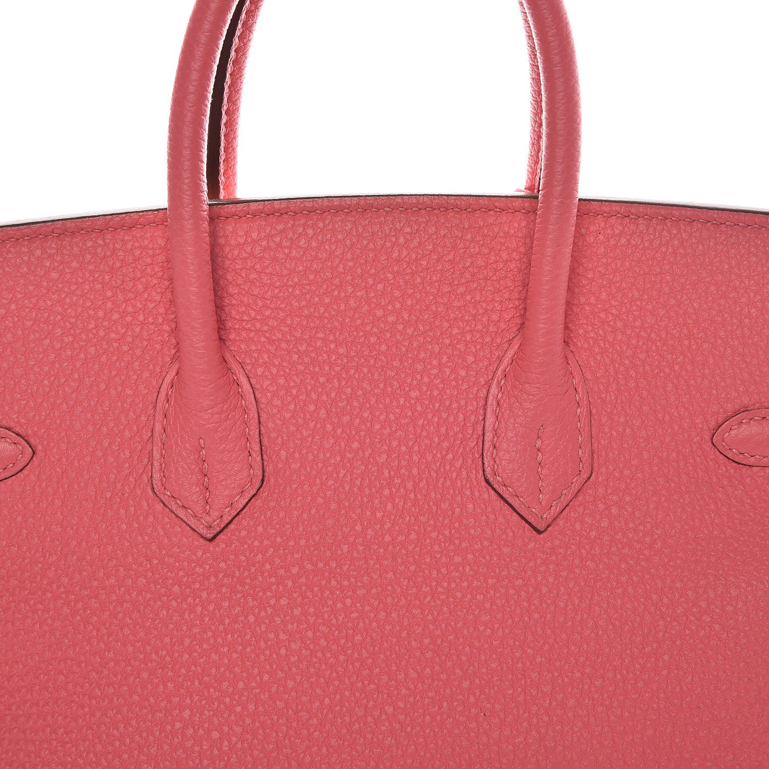 Hermes Togo Birkin 25 Rose Lipstick 9 of 37
