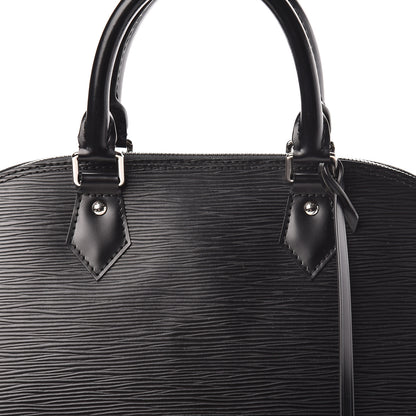 Louis Vuitton Epi Alma MM Black 10 of 10