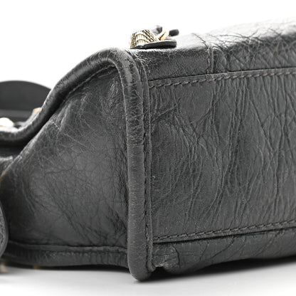 Balenciaga Agneau Giant 12 Gold Hardware Mini City Gris Fossile 10 of 20