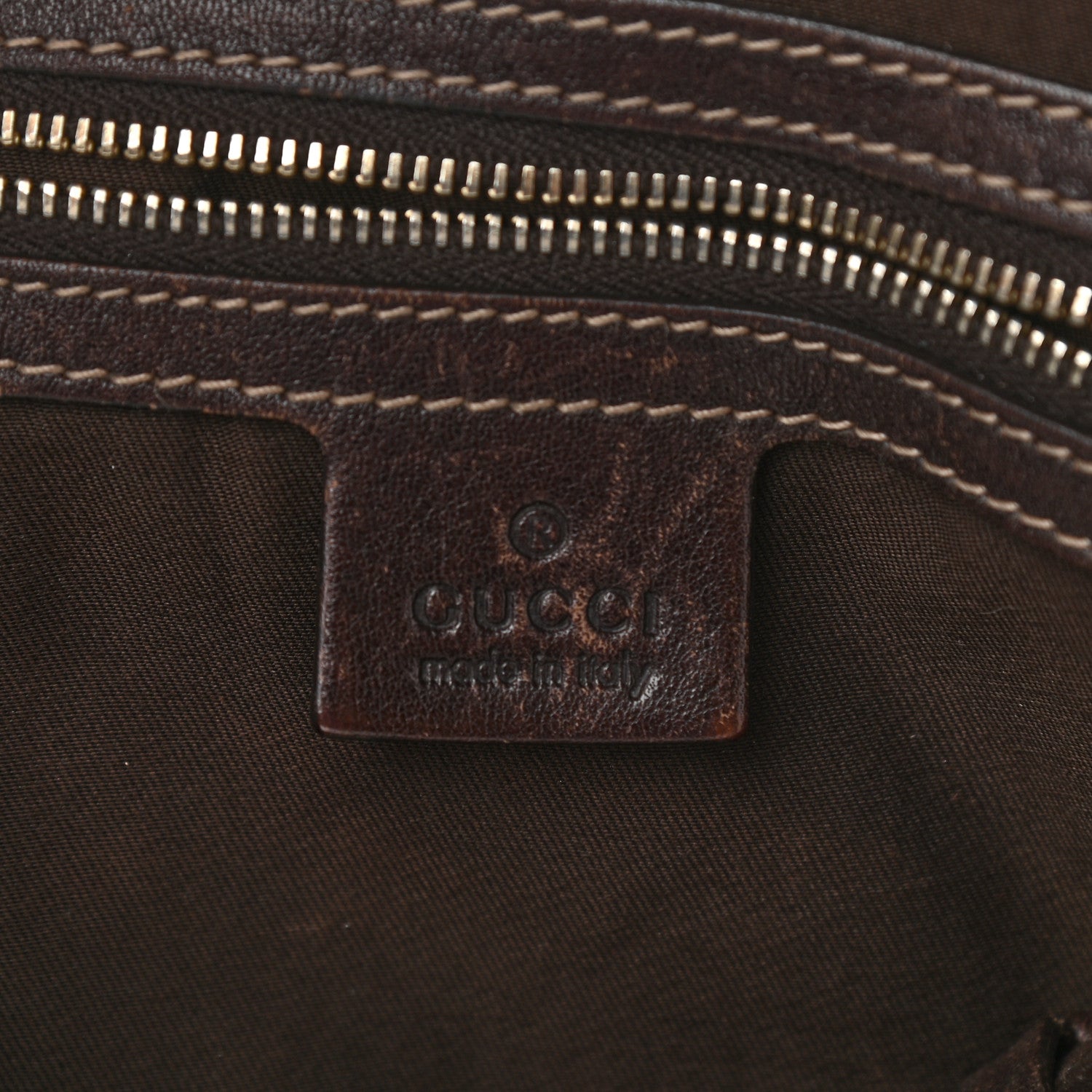 Gucci Monogram Medium Pelham Shoulder Bag Dark Brown 6 of 14