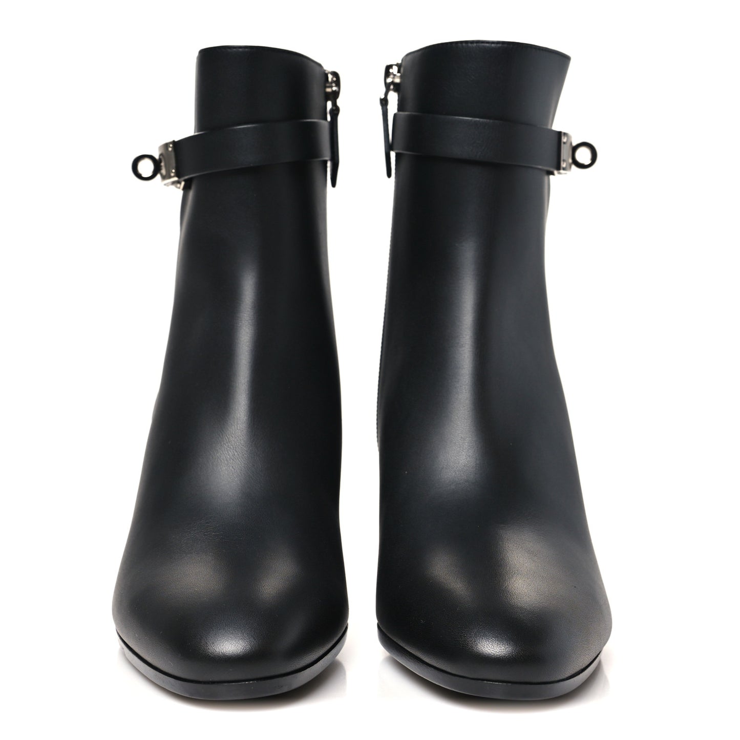 Calfskin Saint Germain Ankle Boots 39 Black