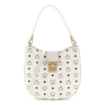 MCM Visetos Patricia Hobo White 1 of 13