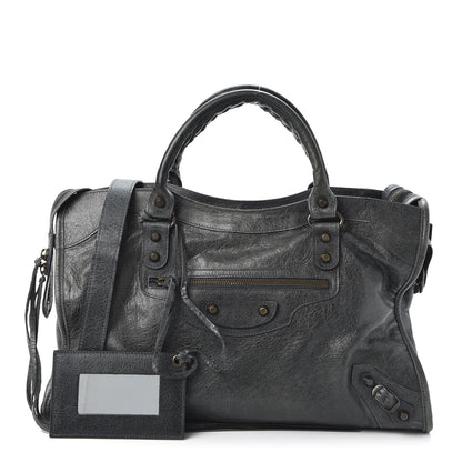 Balenciaga Agneau Classic Hardware City Anthracite 1 of 9