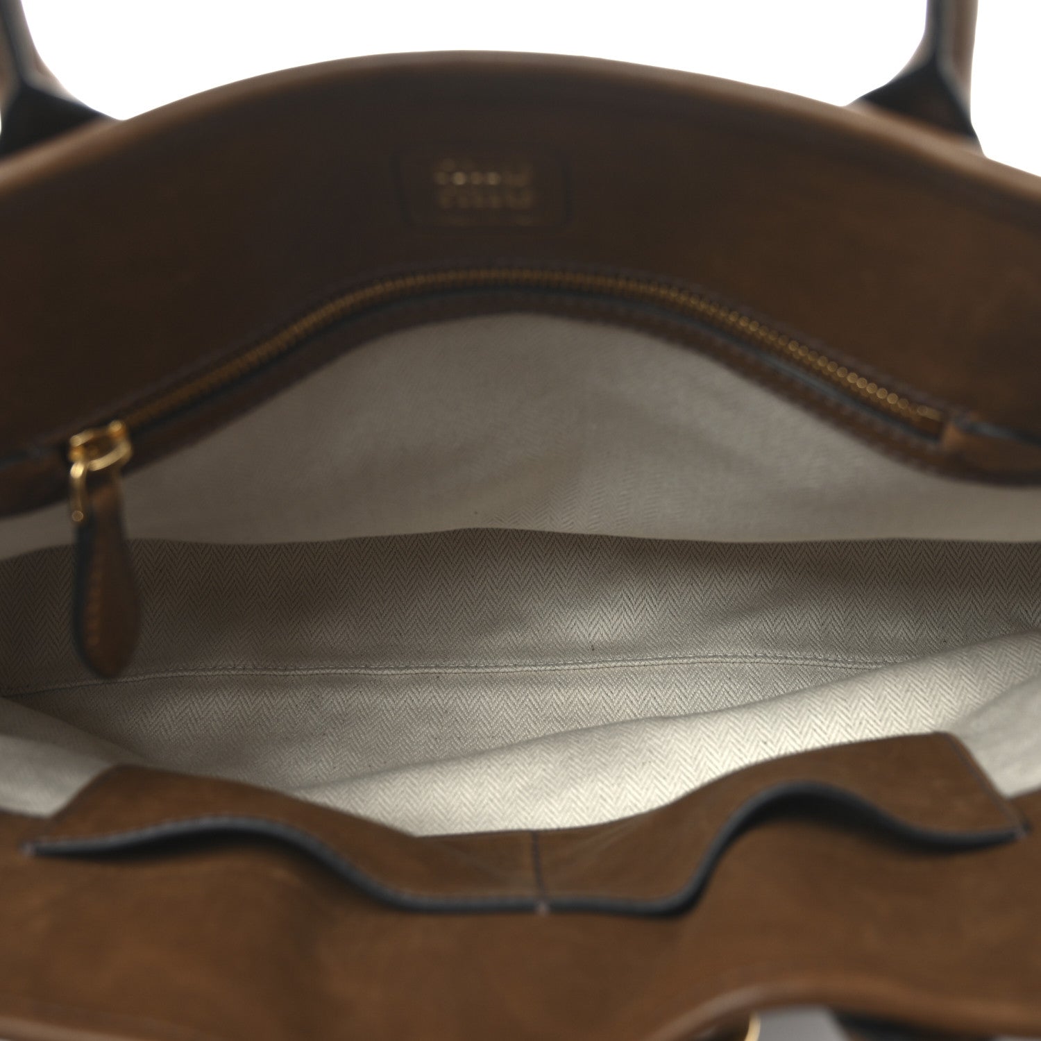 Miu Miu Nappa Medium Aventure Bag Rovere 5 of 10