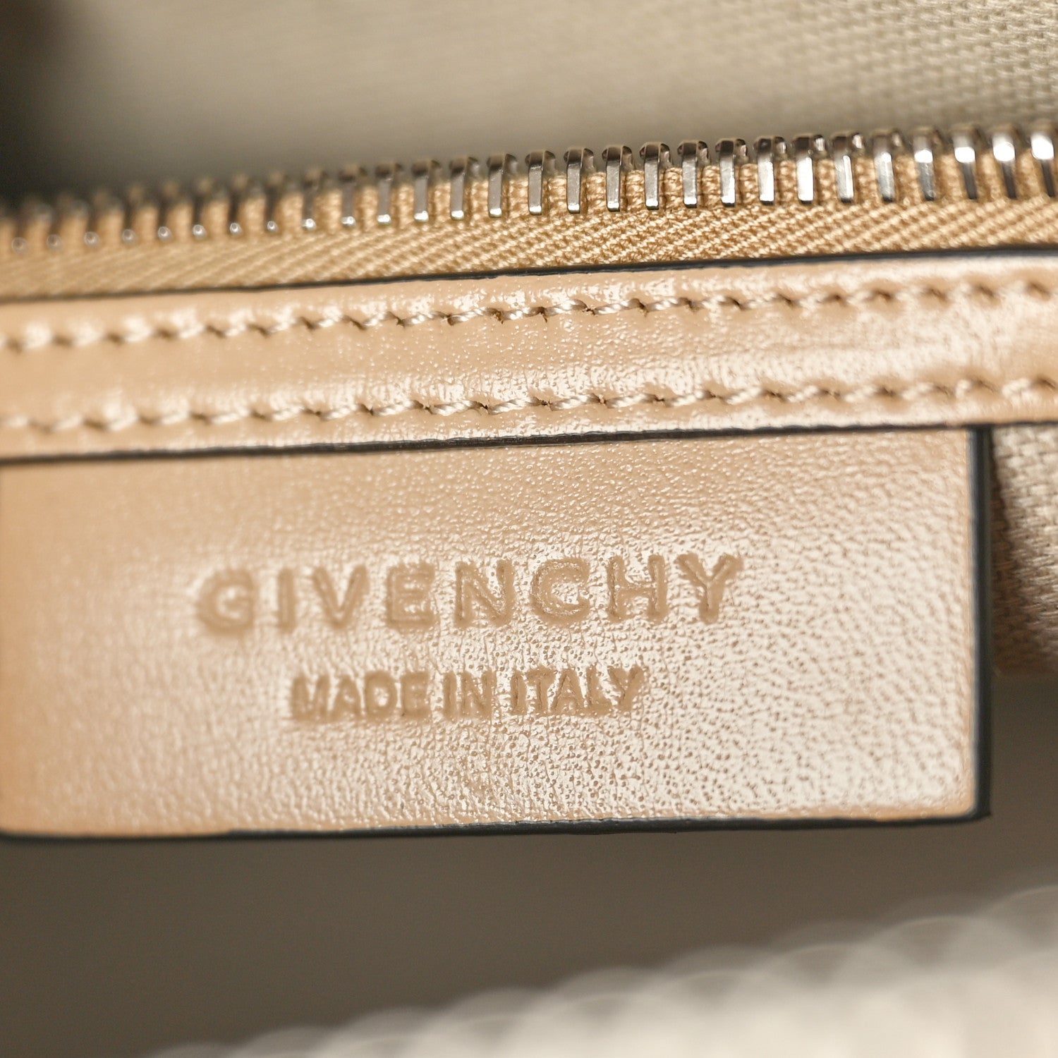 Givenchy Shiny Lord Calfskin Small Antigona Beige Cappuccino 5 of 10