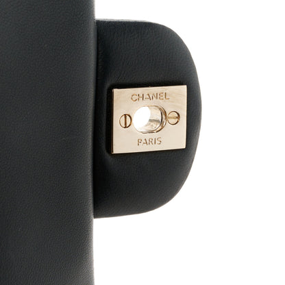 Chanel Lambskin Quilted Mini Square Flap Black 6 of 11