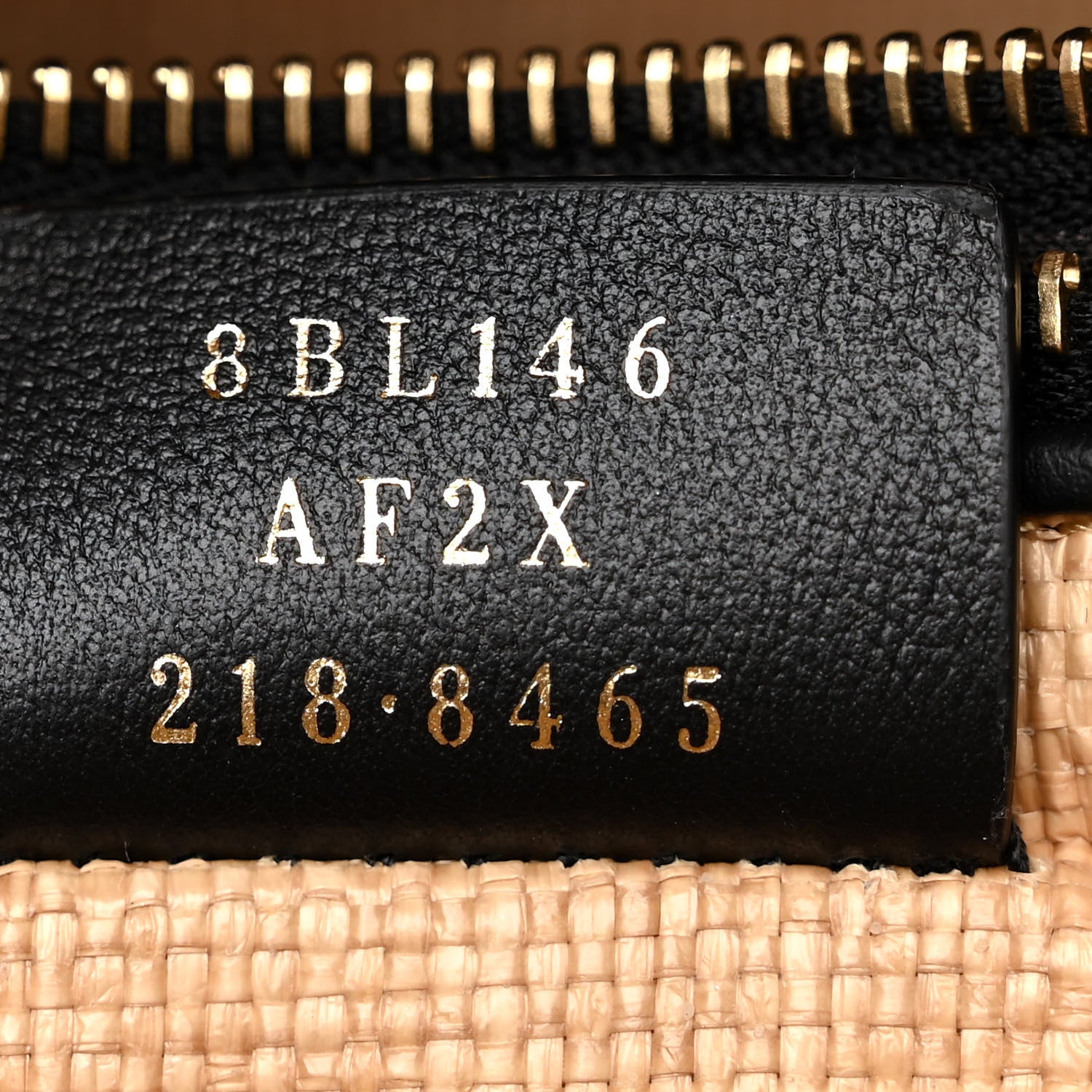 Fendi Straw Vitello King Logo Woven Medium By The Way Boston Bag Paglia Black 7 of 10