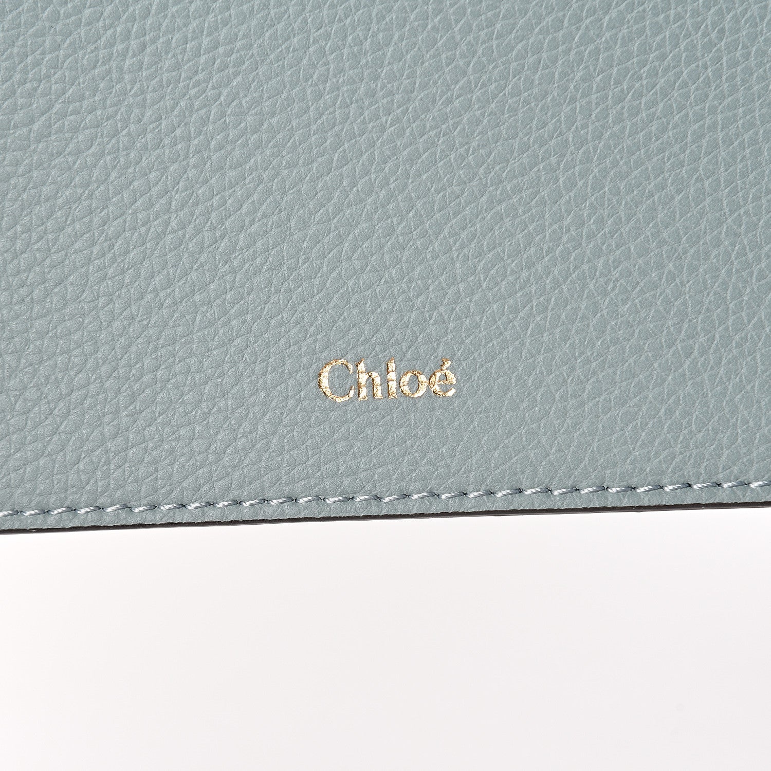 Chloe Smooth Grained Calfskin Medium Aby Tote Faded Blue 6 of 9