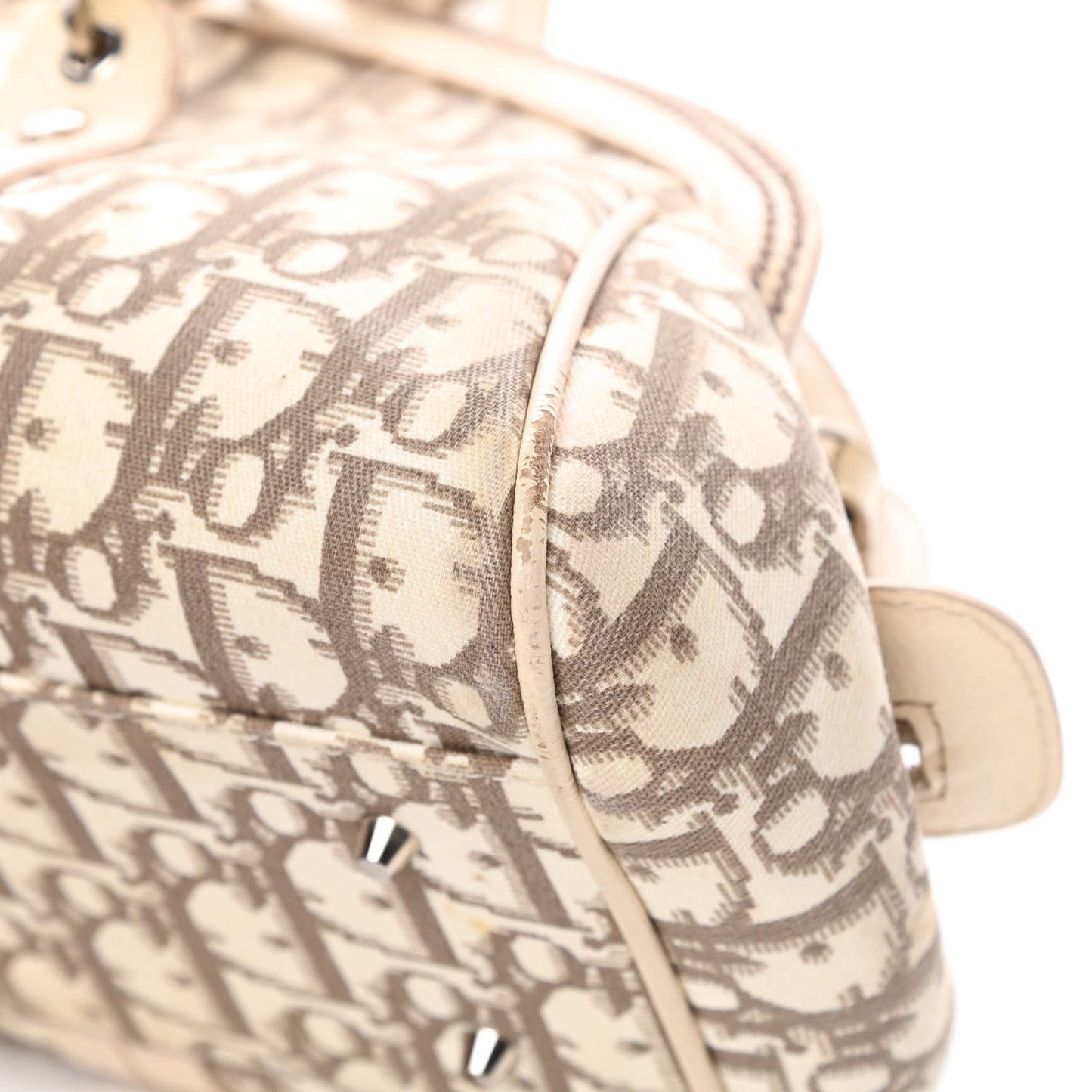 Monogram Vintage Flowers Bowler Beige