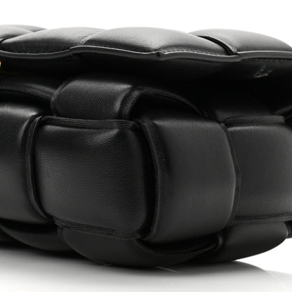 Bottega Veneta Nappa Maxi Intreccio Padded Cassette Crossbody Bag Black 10 of 14