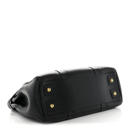 Mulberry Small Classic Grain Bayswater Black 4 of 9