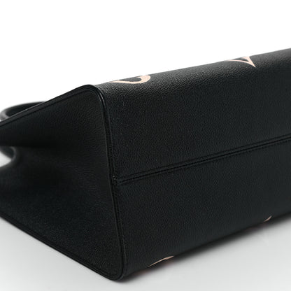 Louis Vuitton Empreinte Monogram Giant Onthego MM Black Beige 7 of 10