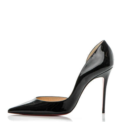 Christian Louboutin Patent Iriza 100 Pumps 40 Black 1 of 7