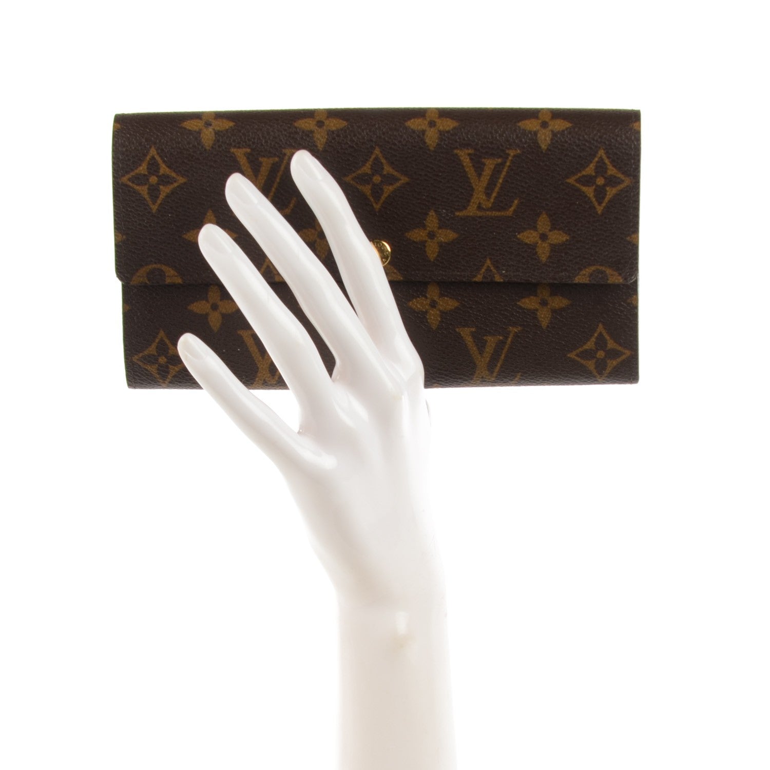 Louis Vuitton Monogram Sarah Wallet 2 of 8