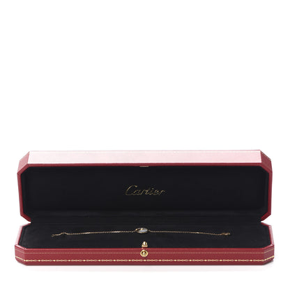 Cartier 18K Yellow Gold Diamond Mother of Pearl Amulette de Cartier Bracelet 6 of 6