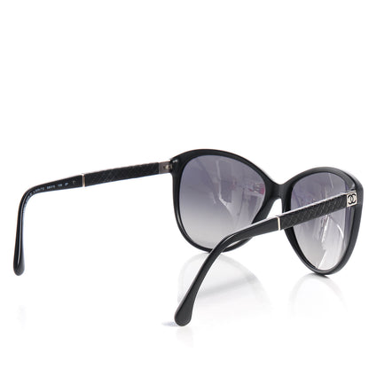 Chanel Quilted CC Sunglasses 5225Q Black 2 of 5