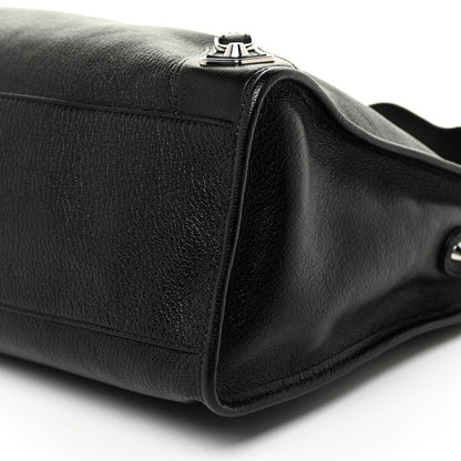Balenciaga Chevre Silver Metallic Edge Hardware City Black 11 of 11