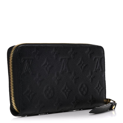 Louis Vuitton Empreinte Zippy Wallet Black 3 of 11