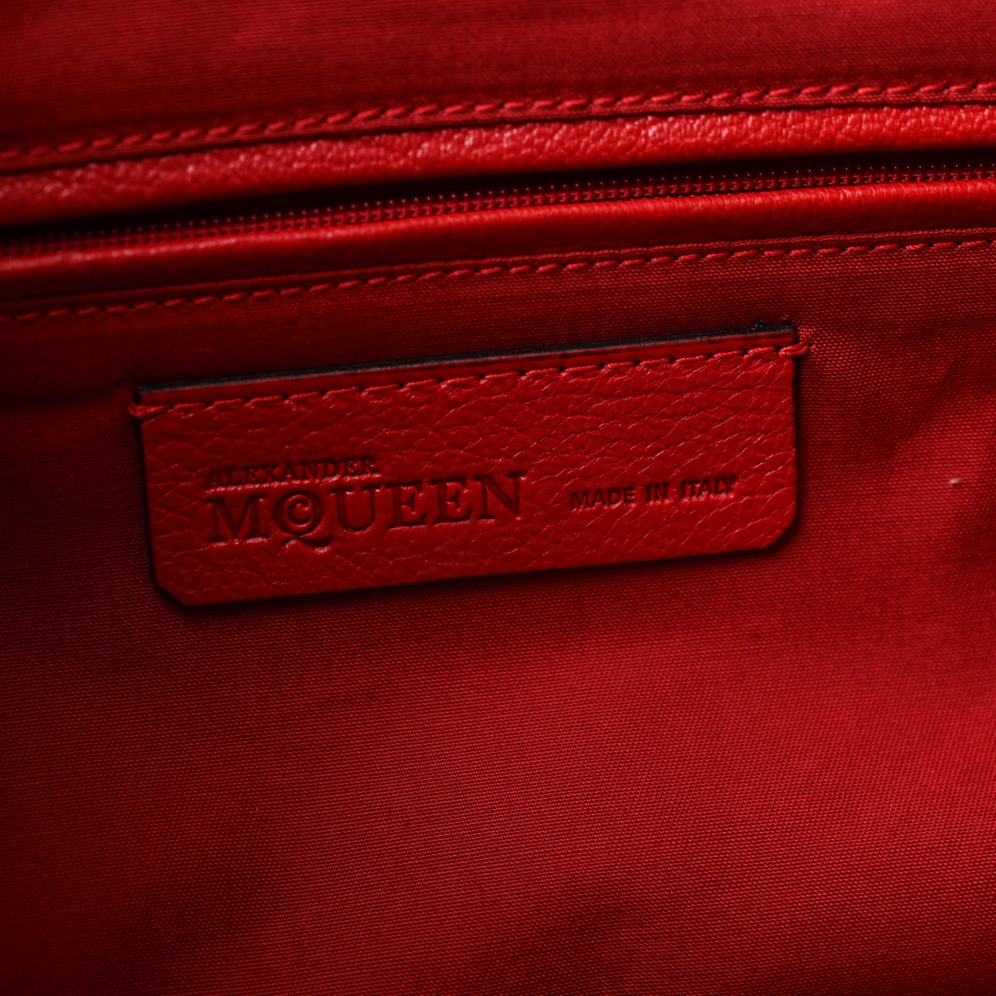 Silk De Manta Clutch Red