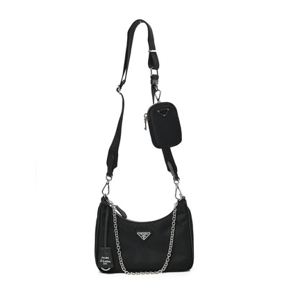 Prada Nylon Re-Edition 2005 Shoulder Bag Black 1 of 8