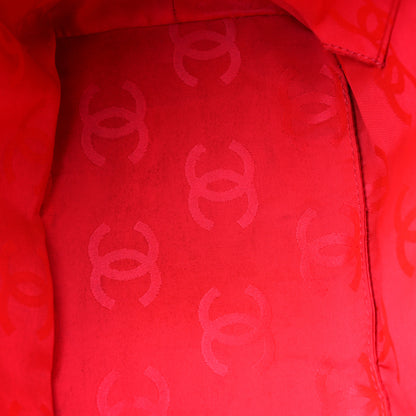 Chanel Calfskin Quilted Large Cambon Tote Black White 12 of 15