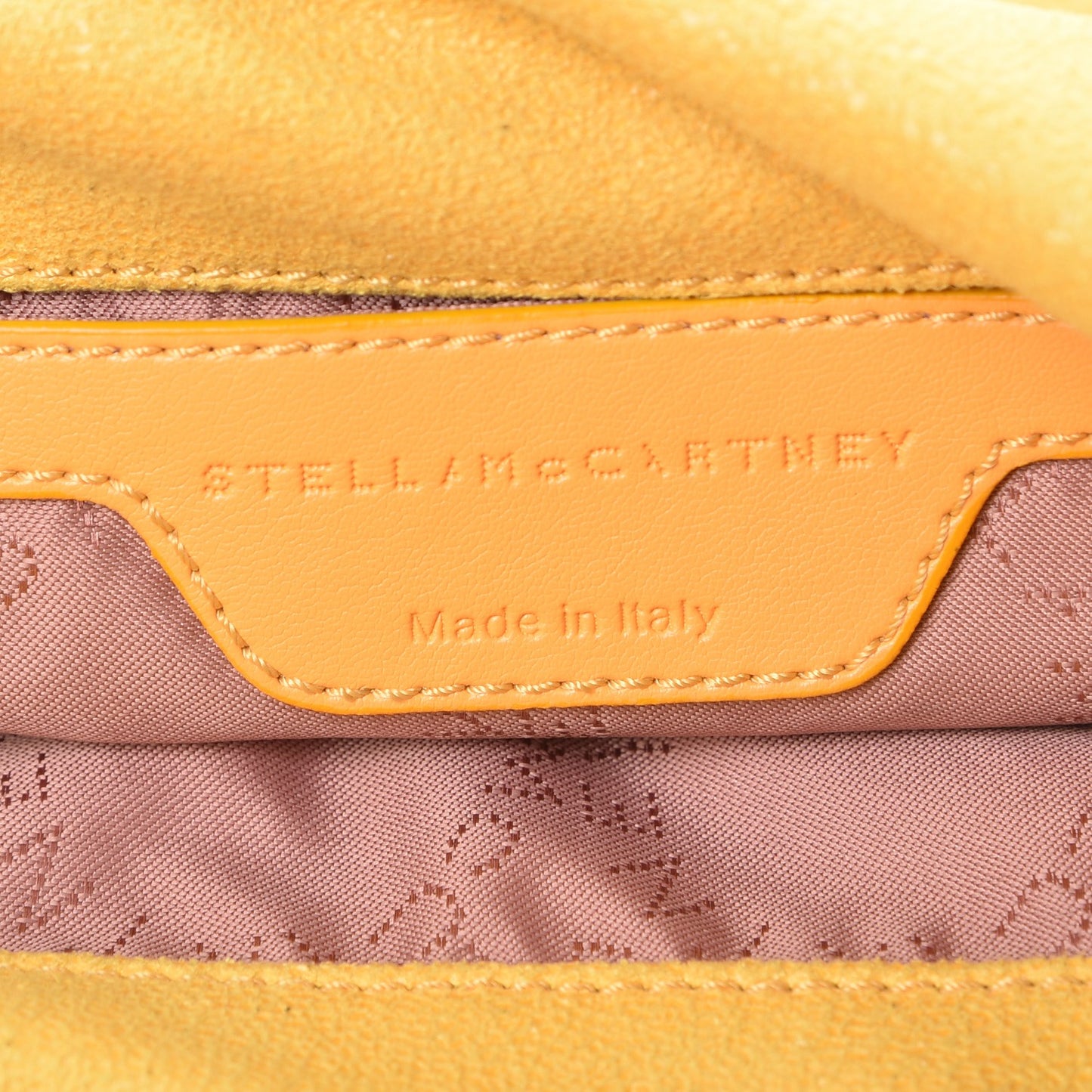 Shaggy Deer Falabella Mini Fold Over Tote Yellow
