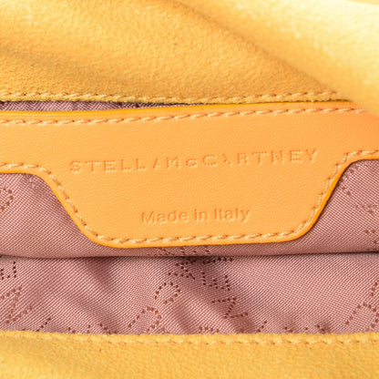Stella McCartney Shaggy Deer Falabella Mini Fold Over Tote Yellow 6 of 13